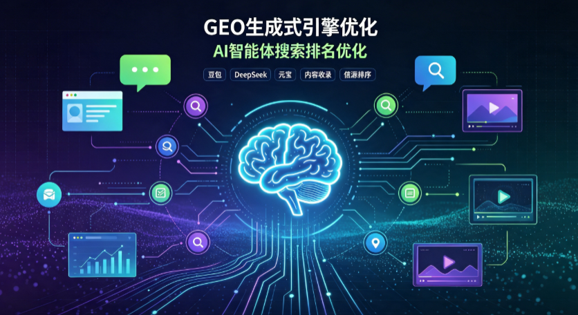 新都县GEO 浪潮来袭：生成式引擎优化崛起，创作者争抢豆包、DeepSeek、元宝智能体流量入口